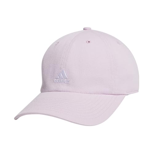 adidas Women's Saturday 2 Hat Baseball Cap - color: Orchid Fusion Purple/White/2