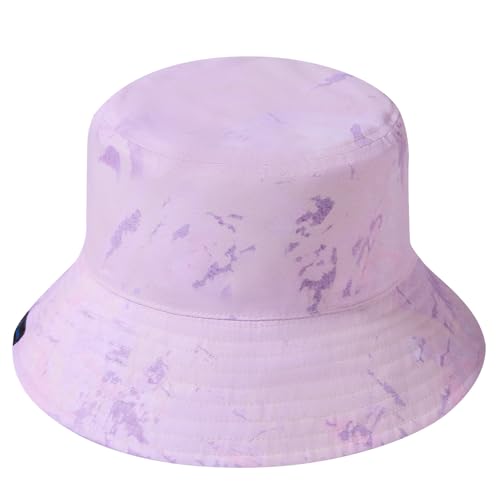 UPF 50+ Reversible Sun Hat - color: Beige/Pink Camo, size: Medium