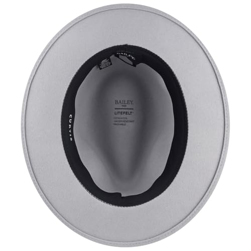 Bailey of Hollywood Curtis Litefelt Fedora - color: Flint Gray, size: XX-Large