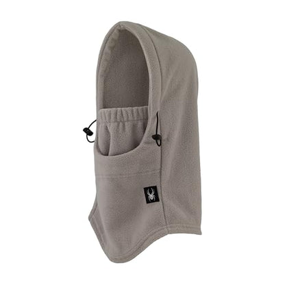 Spyder Mens Full Length Helmut Polar Fleece Balaclava, Pewter, One Size