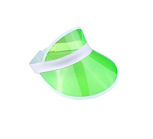 Boolavard Sun Visor Hats Cap Sports Beach Tennis Golf Headwear for Women Men - color: Green