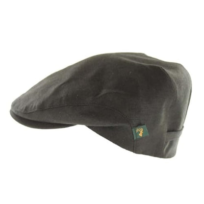 Mucros Weavers Summer Light Linen Cap - color: Black, size: X-Large