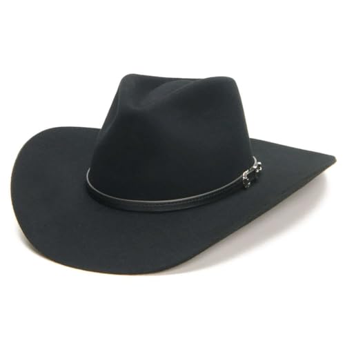 Stetson Seneca, Color: Black, Size: 7 3/4 (SBSNCA-41340776)