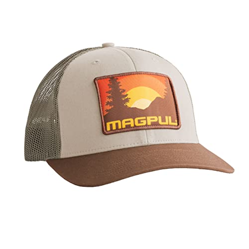 Magpul Trucker Hat Snap Back Baseball Cap, One Size Fits Most - color: Daybreak Mesquite
