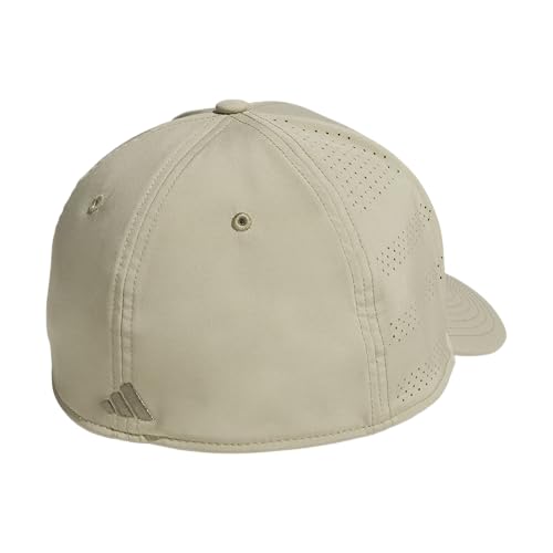 adidas Men's Gameday Stretch Fit Hat - color: Wonder Cargo Khaki/Clay Grey/5, size: Large-X-Large