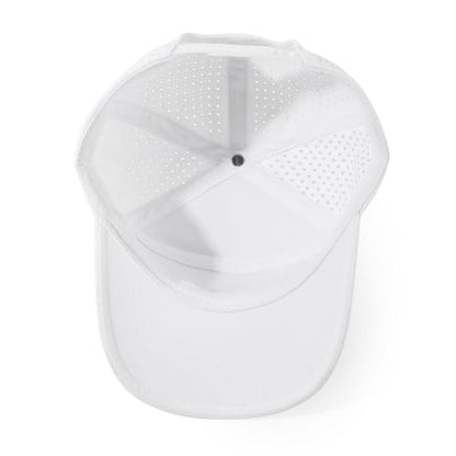 HH HOFNEN Quick Dry Baseball Cap Snapback Golf Trucker Hat for Man Women - color: 1-white