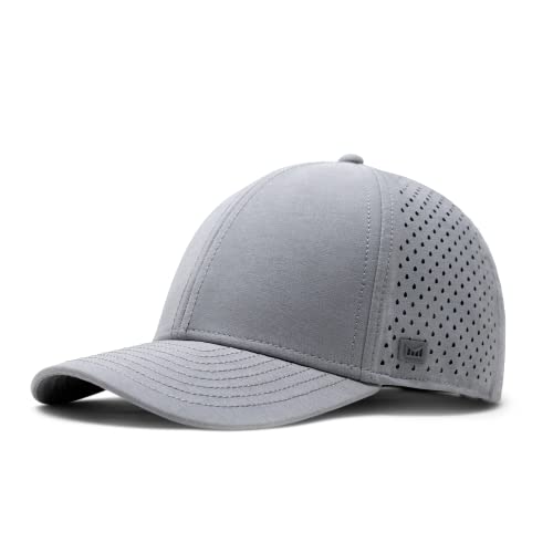 melin A-Game Hydro, Men’s Performance Snapback Hat - color: Heather Grey, size: Small