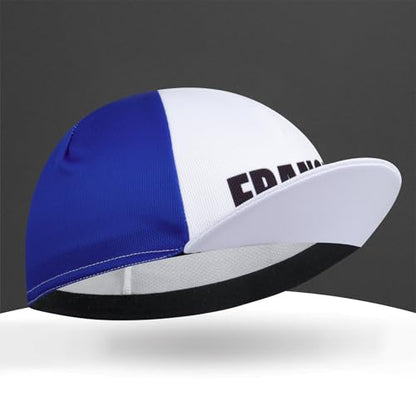 Cycling Cap for Man and Woman-Cycling Hat Under Helmet-Polyester Breathable Sweat Absorbent - color: Acou25