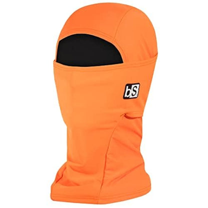 BLACKSTRAP Expedition Hood Balaclava Face Mask – Dual Layer, Breathable, Moisture-Wicking, and Helmet-Compatible - color: Bright Orange