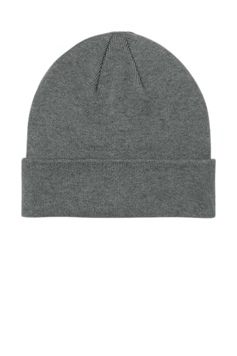 Mercer+Mettle Unisex Soft Blend Beanie | Lightweight Winter Hat for Men & Women, Double Layer Cuffed Design, Snug Fit - color: Light Anchor Grey Heather