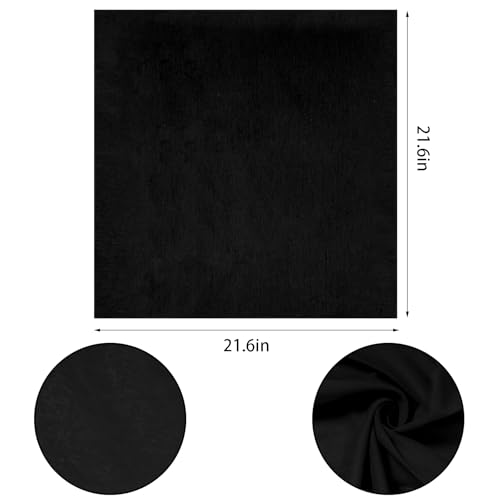 Classic Beret Hats for Women French Beret Hats Costume Accessories Painter Artist Cap with Scarf - color: Black