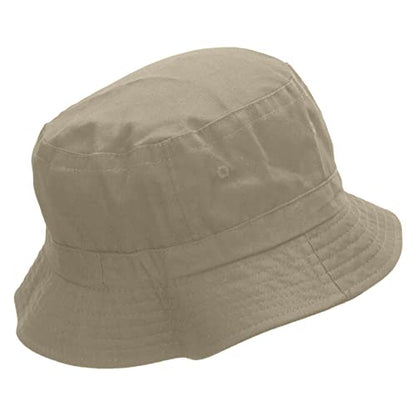 e4Hats.com 305 Embroidered Bucket Hat - color: Natural