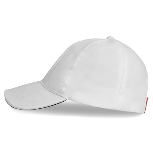 Headsweats Dad Hat – Men's Embroidered Twill Baseball Cap, Adjustable Strapback, Lightweight, Breathable - color: White/Pickleball