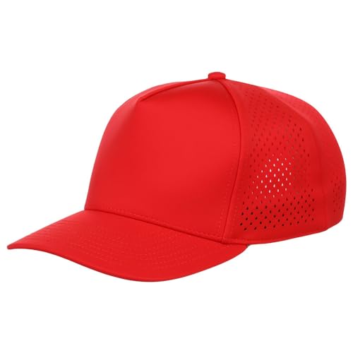 Lids Tee Box 5-Panel Performance Tech Adjustable Snapback Cap - color: Red