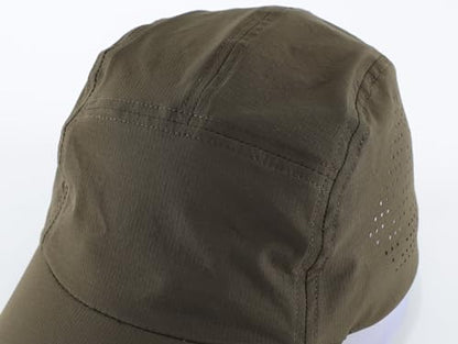 Home Prefer Mens Womens UPF50+ Quick Dry Sun Hat Lite UV Protection Hat Baseball Caps Golf Cycling Fishing Sports Running Hat - color: Army Green
