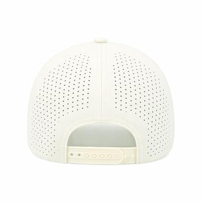 5 Panel Baseball Cap Quick Dry Mesh Snapback Hat for Women Men - color: Navy+khaki+offwhite