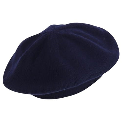 Armycrew Premium Wool Modern Stylish Beret Hat - color: Navy