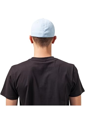 Flexfit Garment Washed Cotton Dad Hat Caps, Unisex, Garment Washed Cotton Dad Hat - color: Lightblue, size: Small-Medium