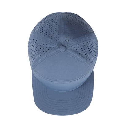 Mens Oversize XXL Flat Brim Baseball Cap - color: Blue