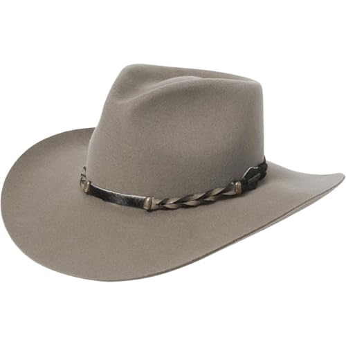 Stetson Drifter Felt Hat - color: Stone, size: 7