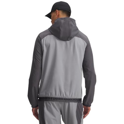Under Armour Iso-Chill ArmourVent Stretch Fit Hat - color: (004) Black / / Castlerock, size: Small-Medium