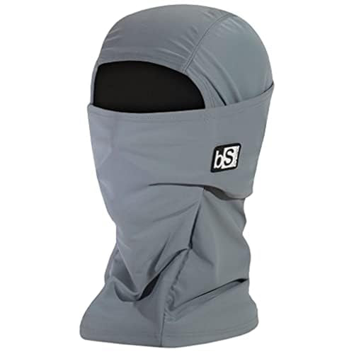 BLACKSTRAP Expedition Hood Balaclava Face Mask – Dual Layer, Breathable, Moisture-Wicking, and Helmet-Compatible - color: Steel