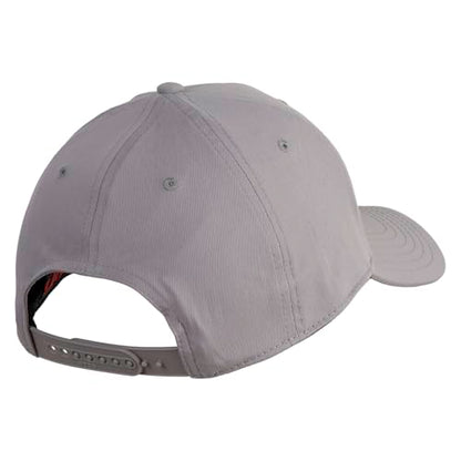 e4Hats.com 6 Panel Low Profile Structured Baseball Cap - color: Grey