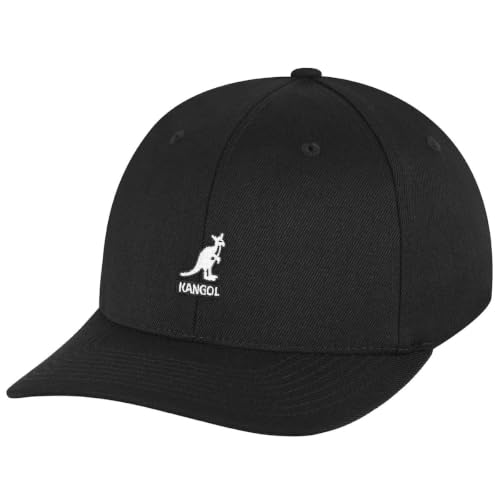Kangol Men, Women Wool Flexfit Baseball - color: Black, size: XX-Large