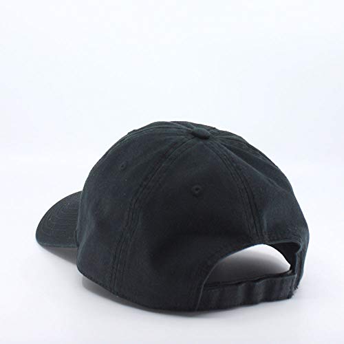 Classic Blank Dad Hat Cotton Adjustable Strap Baseball Cap - color: Black