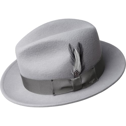 Bailey of Hollywood Men's Blixen Hat - color: Flint Gray, size: Small