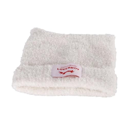 Knitted Beanie Hat Cute Rabbit Long Ears Fun Caps Fluffy Winter Warm Knitted Rabbit Hats Outdoor Slotty Cap - color: Whiter