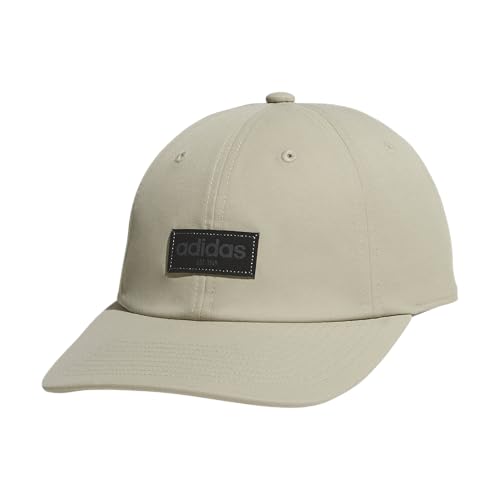 adidas Men's Court Relaxed Hat - color: Wonder Cargo Khaki/Black/Grey Six