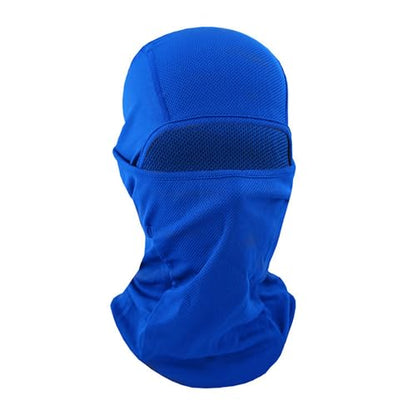 TOPTIE Mesh Balaclava with Hinge Design, Breathable Helmet Liner - color: Royal Blue