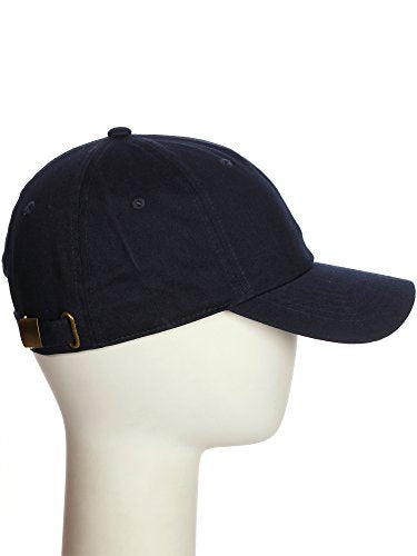 Classic Unstructured USA Cities Baseball Dad Hat 3D Raised PVC Letters Cap - color: Atlanta Navy - White Red