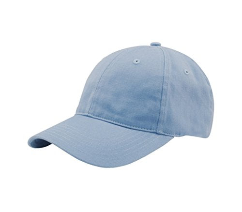 G Men's Soft Structured Low Profile Light Brushed Twill Fitted Flex Cap - color: Light Blue