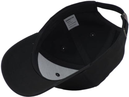 TSSGBL Classic Plain Baseball Cap, Small/M-L/XL-3XL Big Head Fit, Unisex Adjustable Cotton Structured Golf Dad Hat - color: C-black, size: Small