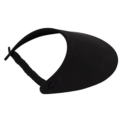 Large Bill Foam Sun Visor - color: Black