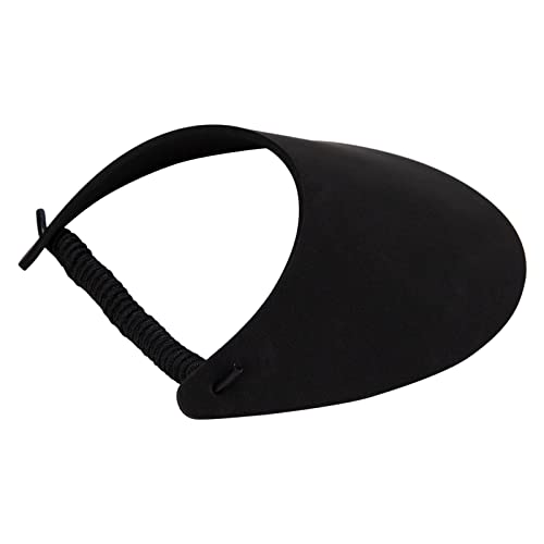 Large Bill Foam Sun Visor - color: Black