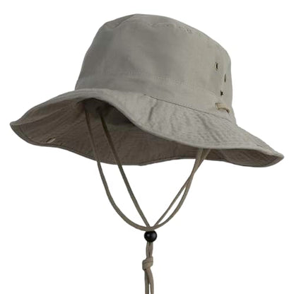 Extra Big Size Brushed Twill Aussie Hats - color: Olive, size: X-Large-XX-Large