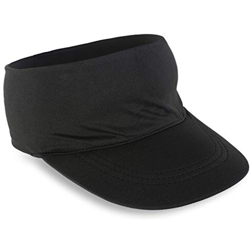 Gone For a Run Running Visor - Comfort Performance - One Size Fits Most - color: Black