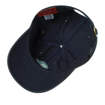 AMERICAN NEEDLE Unisex Officially Licensed NHL National Hockey League Adjustable Buckle Strap Baseball Hat - color: Seattle Kraken (Navy)