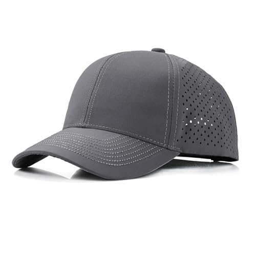 Quick Dry Trucker Hat for Men & Women Workouts Hats - color: Dark Grey