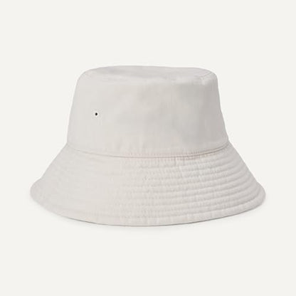 Amazon Essentials Women's Washed Cotton Bucket Hat - color: Ecru, size: Large-X-Large