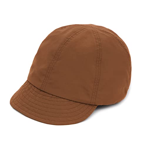 UNDERCONTROL Colorful Cycling Supplex Cap UPF 40 Low Profile Short Brim Foldable Quick Dry Outdoor Sports Adjustable hat - color: Orange