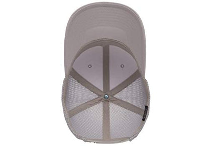Yupoong Yp Classics Retro Trucker Cap - color: Silver, size: One Size, style: Single