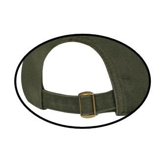OTTO 6 Panel Low Profile Garment Washed Superior Cotton Twill - color: Brown