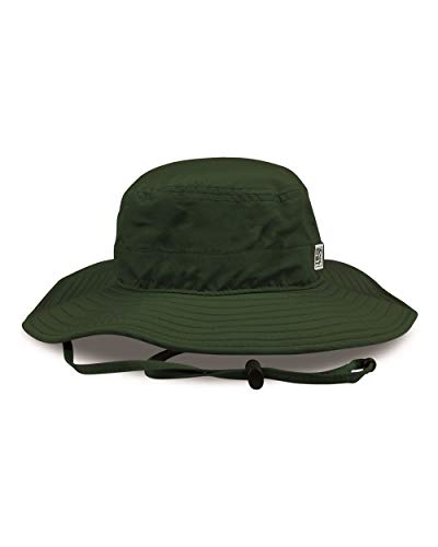 The Game GB400 Adult's Ultralight Booney Camping Hiking Round Brim Hat Cap (Dark Green)