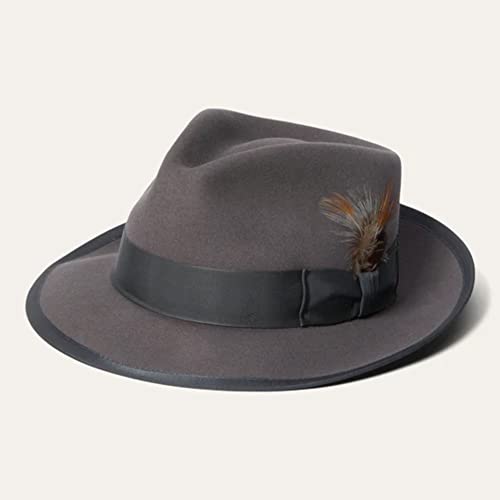Stetson Whippet Wool Fedora - color: Caribou, size: X-Large