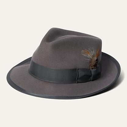 Stetson Whippet Wool Fedora - color: Caribou, size: Large