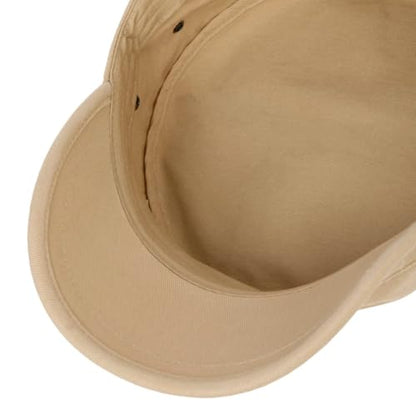Urban Armycap Cotton Military Fullcap Unisex Summer Winter - color: Beige, size: 7 1/4